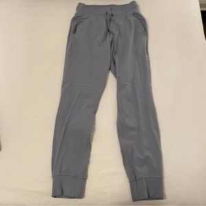 Light blue/gray lulu lemon joggers size 4
